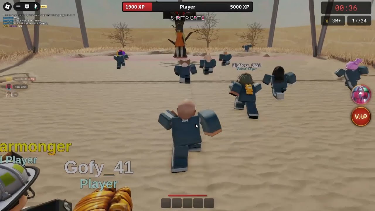 Roblox Squidgame | Red Light Green Light Trolling