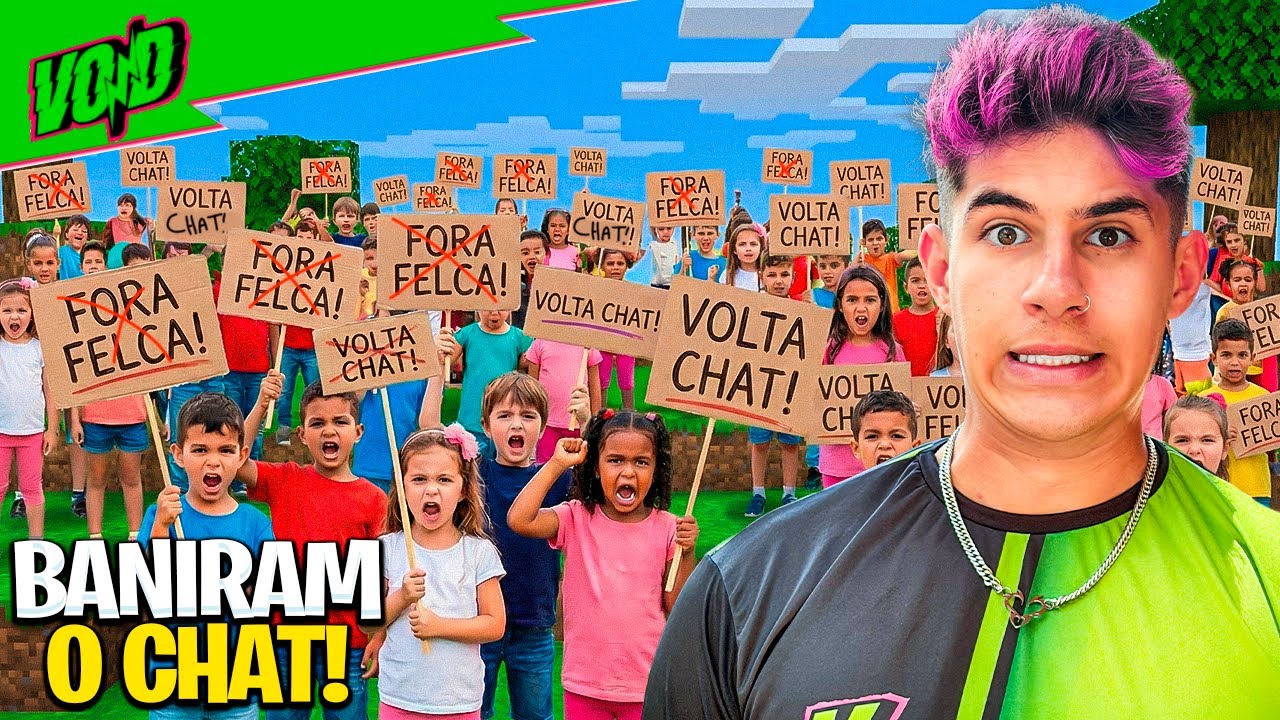 BANIRAM O CHAT DO ROBLOX *o que tá acontecendo
