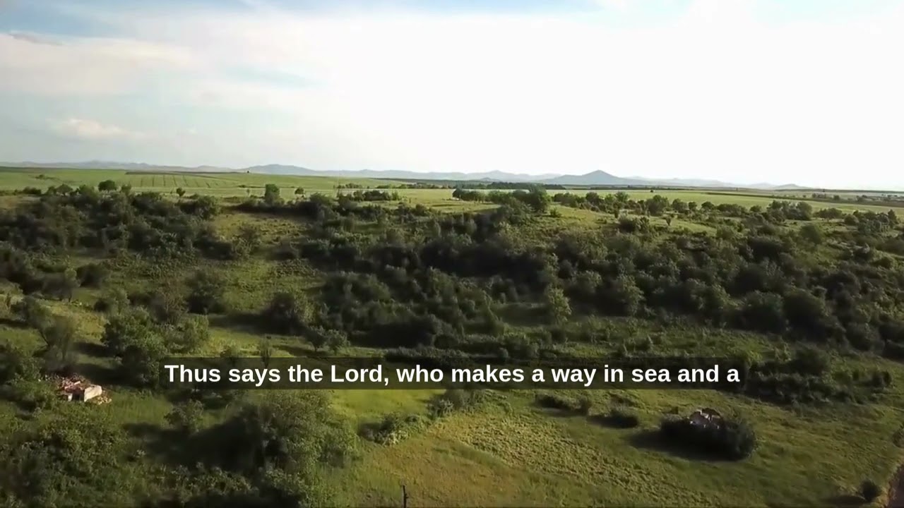 Isaiah 43 God&rsquo;s Promise of Protection II  Peaceful Bible Reading II Inspiring Bible Verses