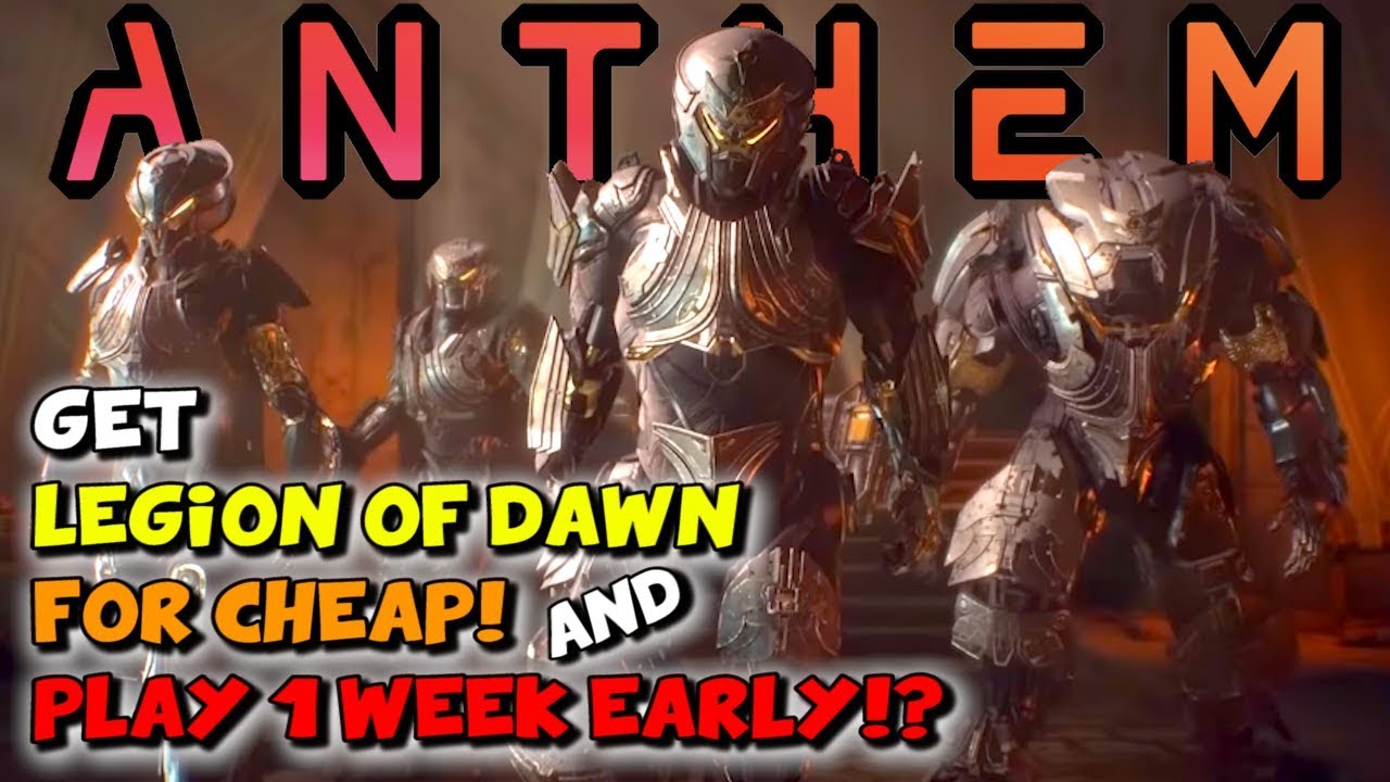 HOW TO GET ANTHEM 