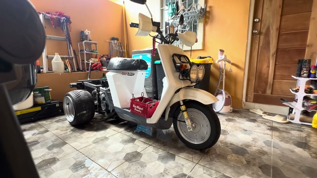 New parts for Honda gyro UP