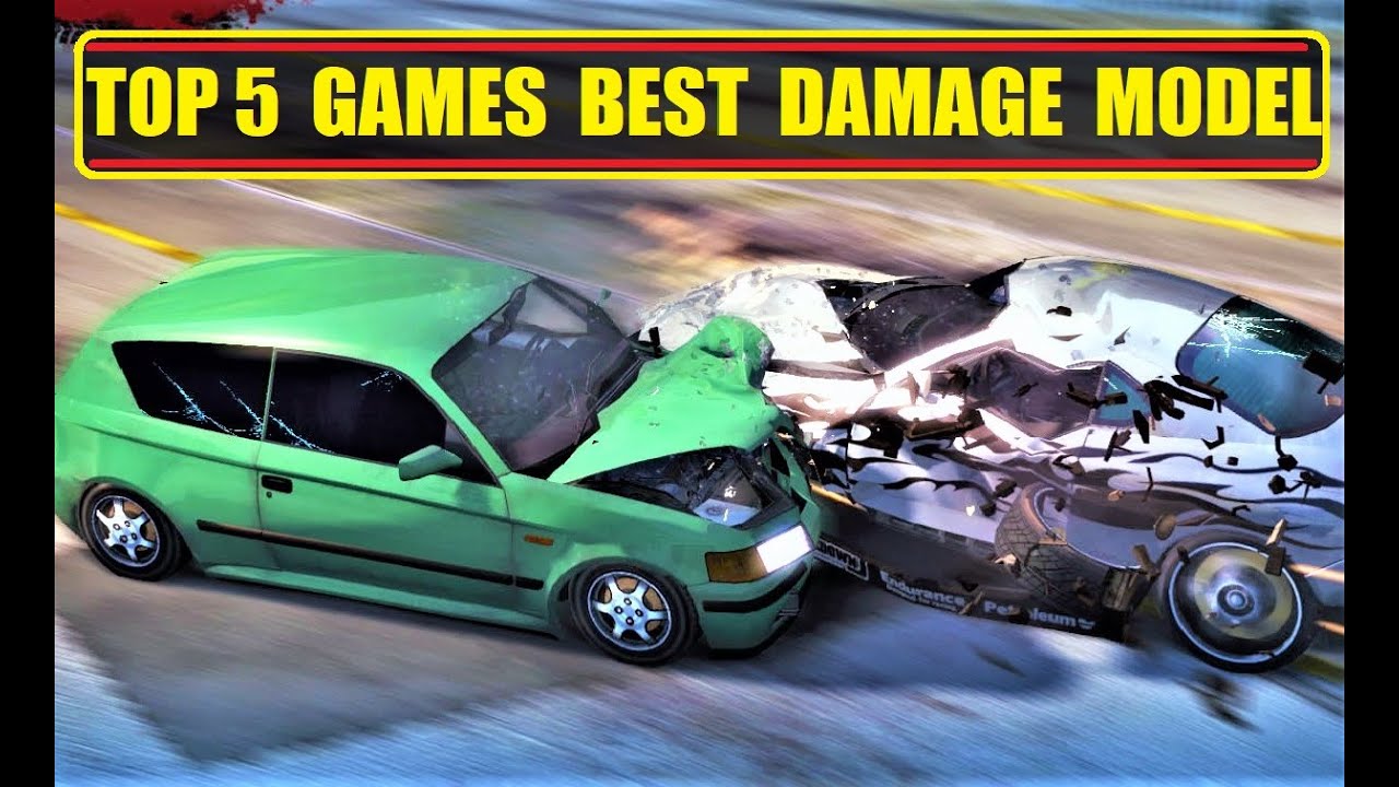 TOP-5 Racing Games with the Best Damages