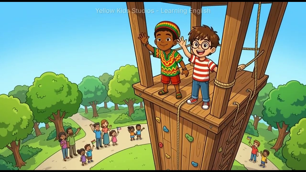 How to Build Confidence in Kids 🧗 | Animated Story About Overcoming Fear and Being Brave