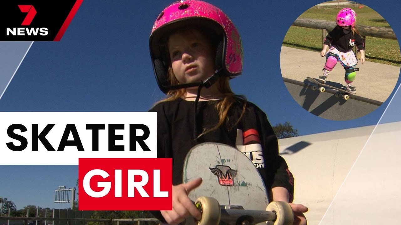Five-year-old skate sensation turning heads on the Gold Coast | 7NEWS