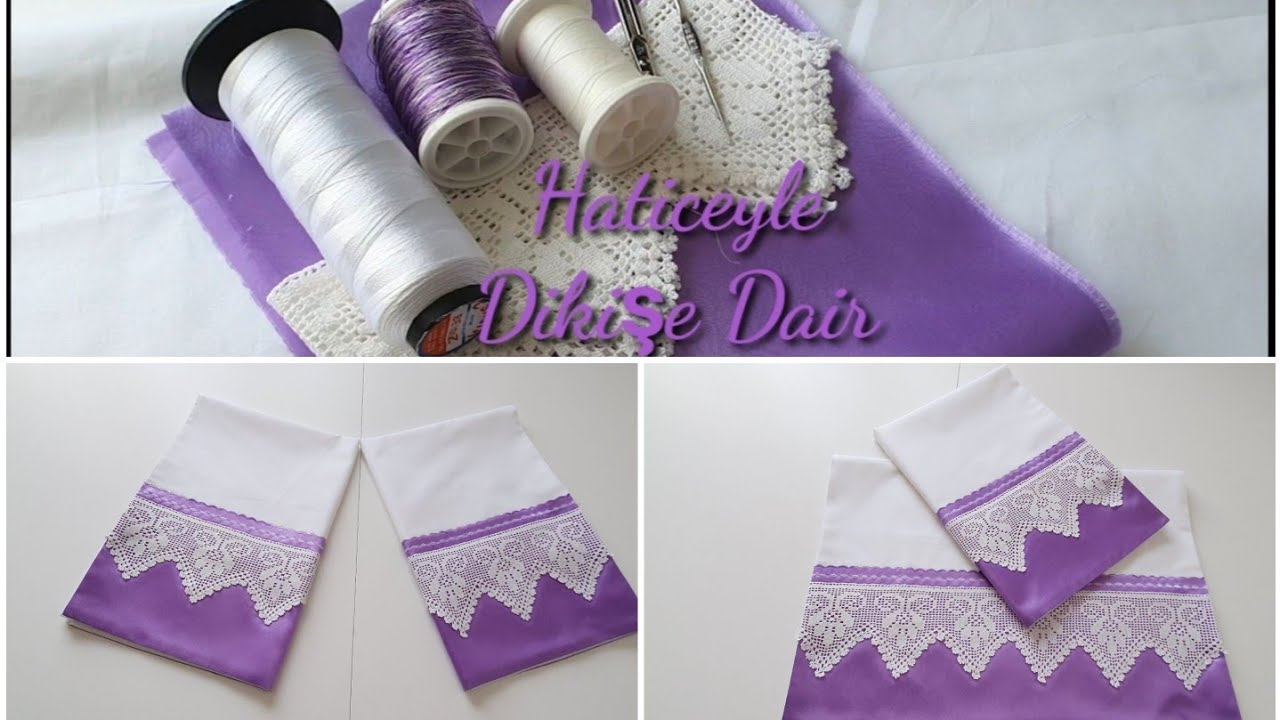 En İnce Ayrıntısıyla Dantel Sarma /Piko Yapımı /Yastık Dikimi #dantelsarma#piko#yastık