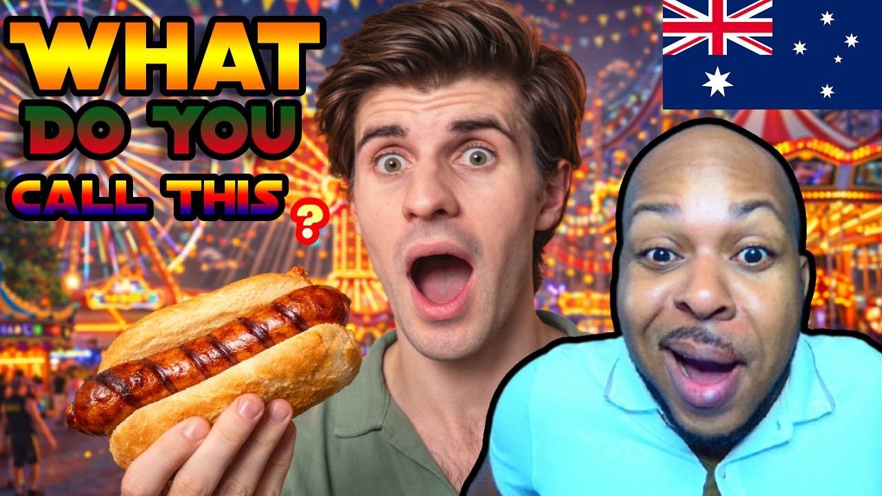 Black Guy Reacts To 10 Foods I'm Shocked Australians Say Differently