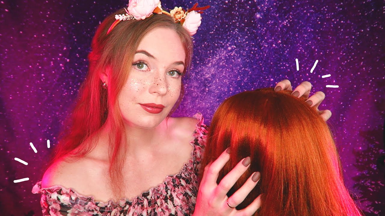 100% REALISTIC ⚡ Hair Brushing, Scalp Massage, Bassy Whispering [100%  Sensitivity ASMR]
