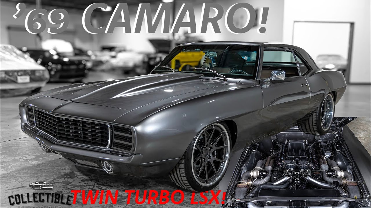 Обзор Chevrolet Camaro Restomod LSX 1969 года с двойным турбонаддувом мощностью 1300 л.с.