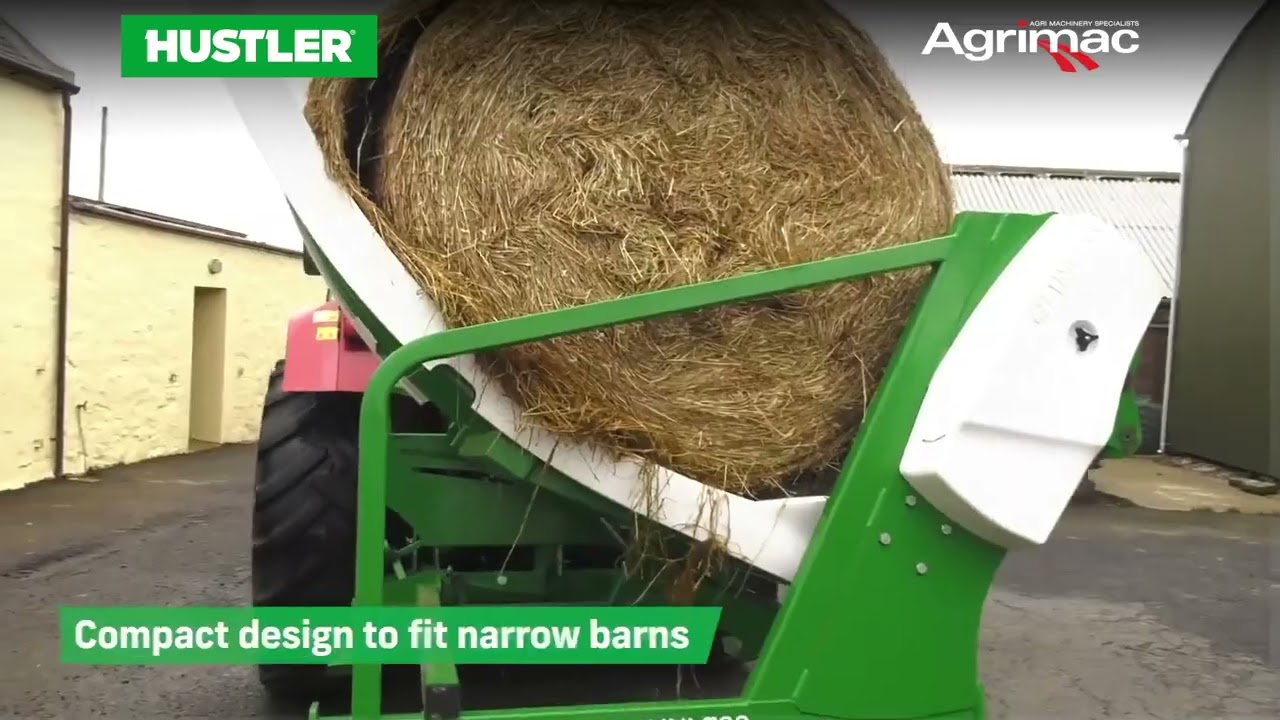 Maximum Versatility with a Hustler Chainless Bale Feeder