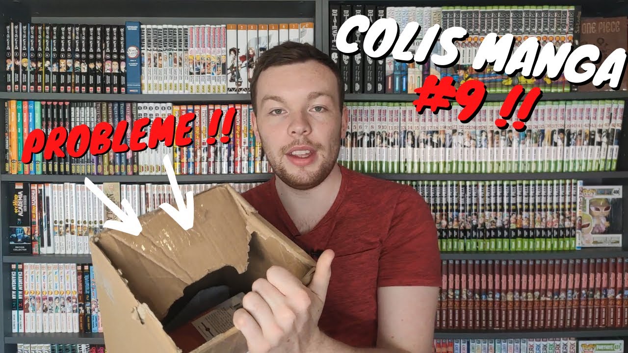 J'AI EU UN PROBLEME SUR VINTED !! COLIS MANGA #9