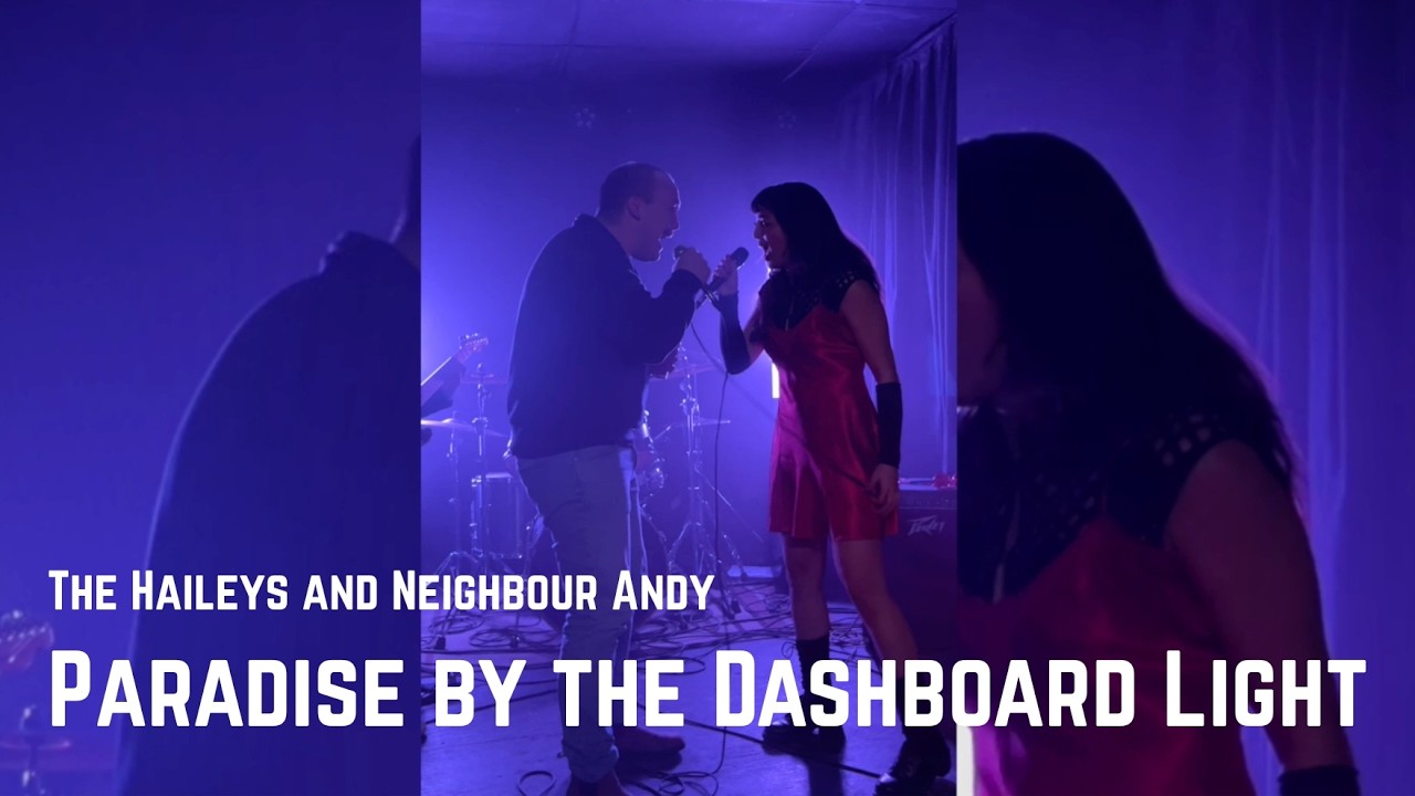 The Haileys and Neighbour Andy (Live) - Paradise by the Dashboard Light (Cover)