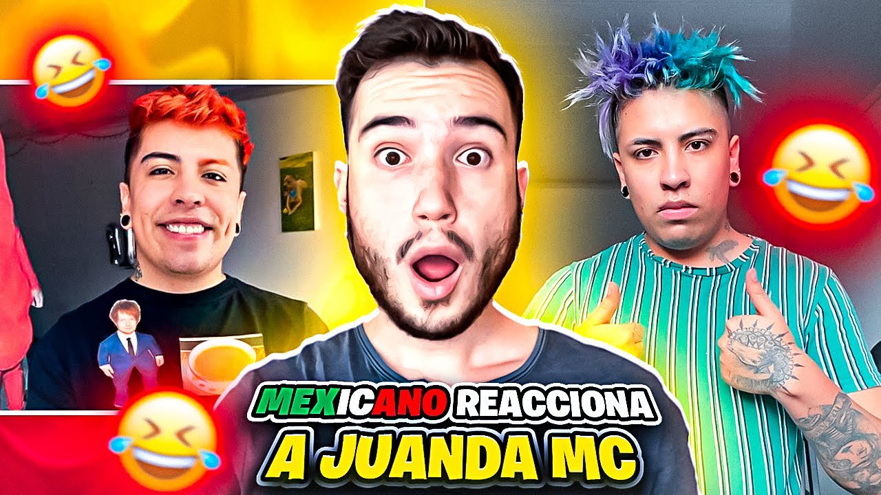 REACCIONANDO A JUANDA MC POR PRIMERA VEZ - MEXICANO REACCIONA a COLOMBIA