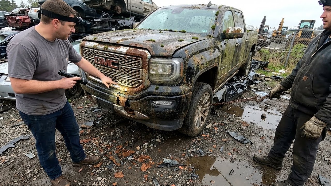 ASMR Frame & Undercarriage Rust Restoration: GMC Sierra Denali Ultimate From Rotten to Clean