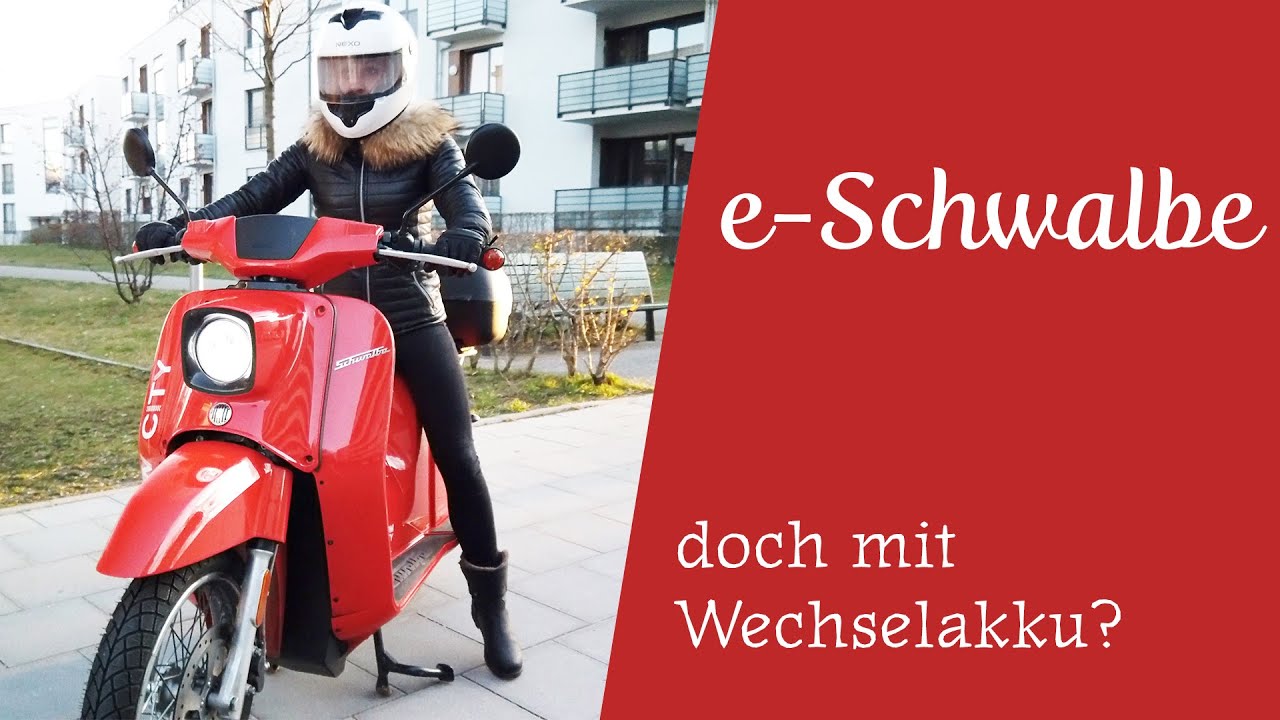 e-Schwalbe mit Wechselakku? Review und Umbauidee