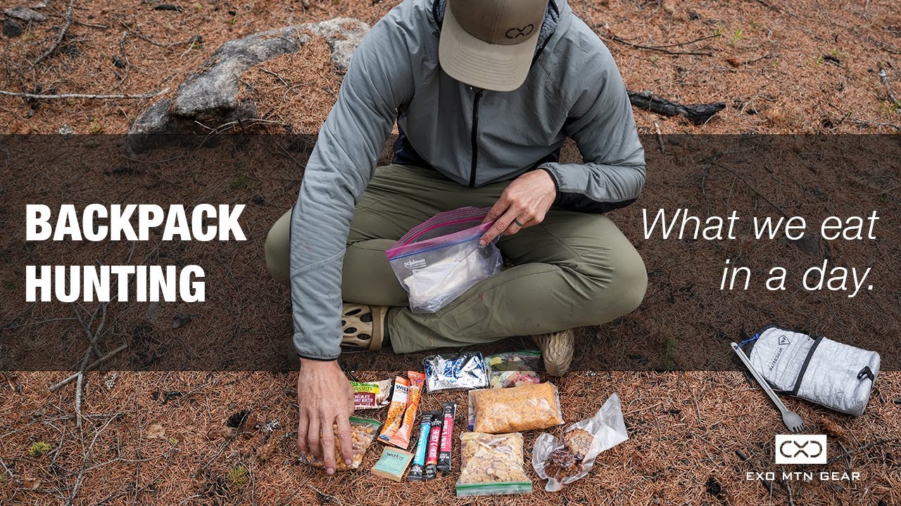 Backpack Hunting Basics — What We Eat (And How We Pack It) — Exo Mtn Gear