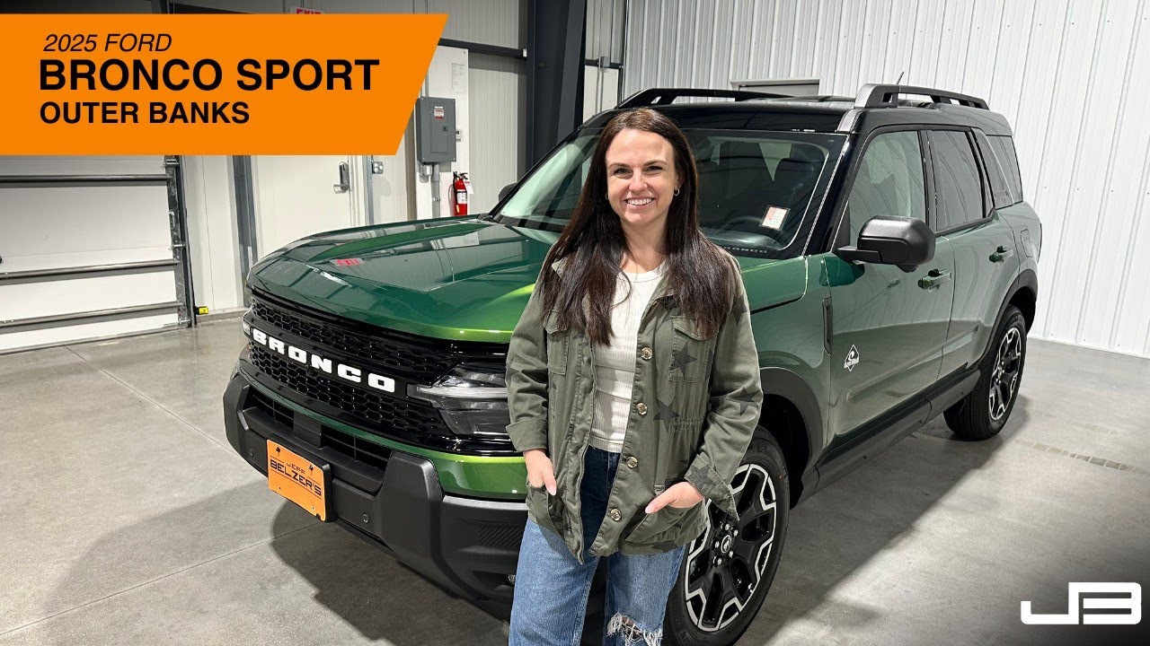 New 2025 Ford Bronco Sport Outer Banks | Vehicle Tour with Allye