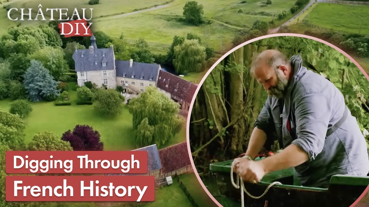 Dick Strawbridge Digs For Lost Lake Treasure | Escape To The Chateau DIY