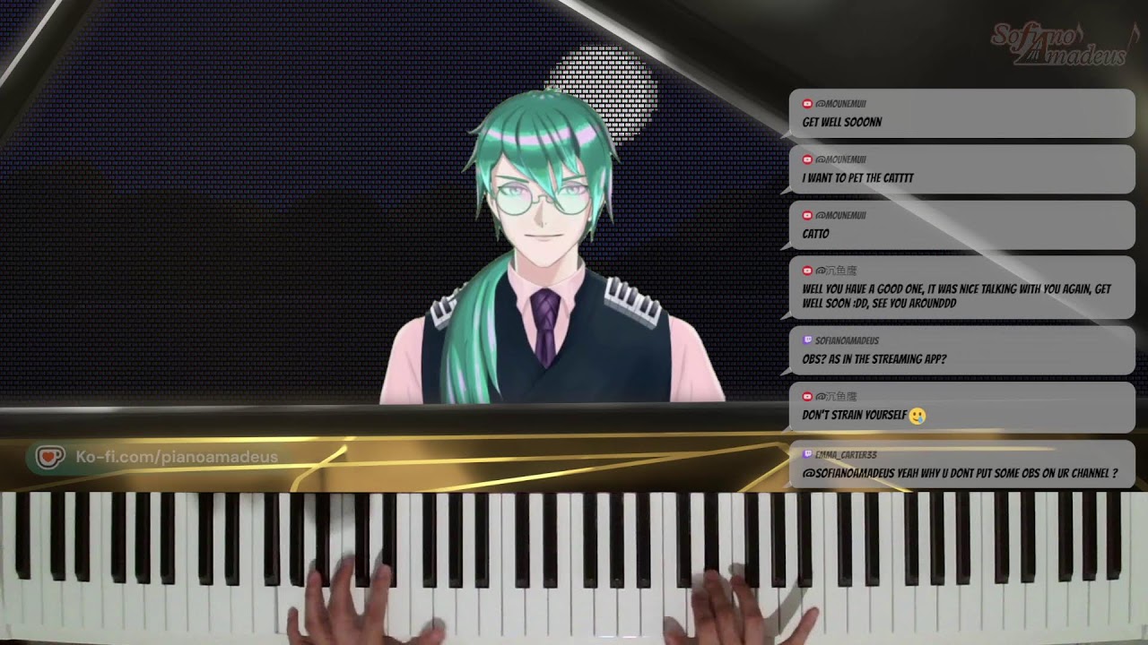 [Piano] Vtuber Practices Piano Music