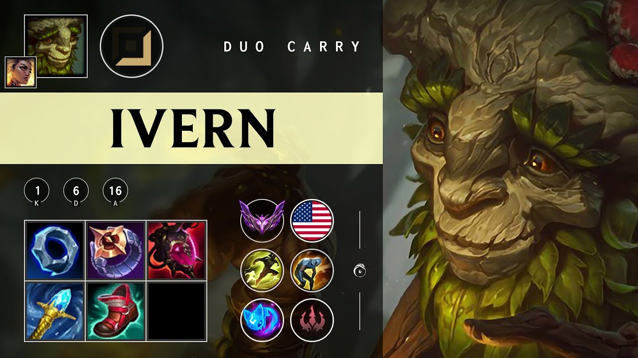 Ivern Carry vs Kai'Sa - NA Master Patch 25.24