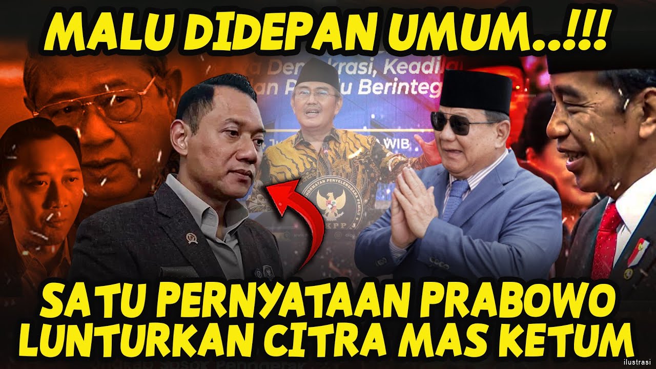 AUTO MALU‼️ AHY TERSKAKMAT DENGAN SATU PERTANYAAN PRABOWO—PROF JIMLY BEBERKAN FAKTA