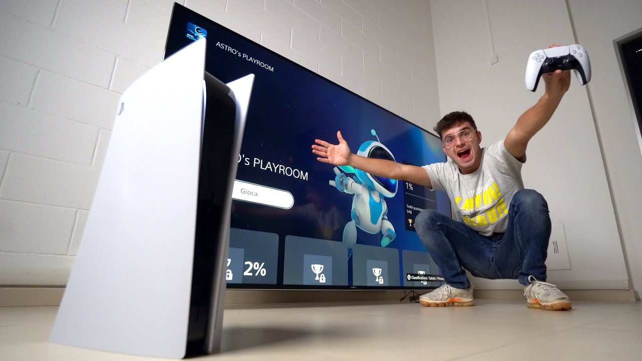 UNBOXING PLAYSTATION 5 & TV GIGANTE