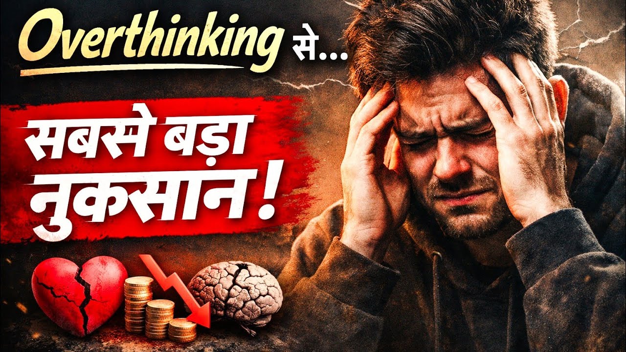 Overthinking इंसान को सबसे ज्यादा क्या नुकसान देती है? | सच सुनकर चौंक जाओगे