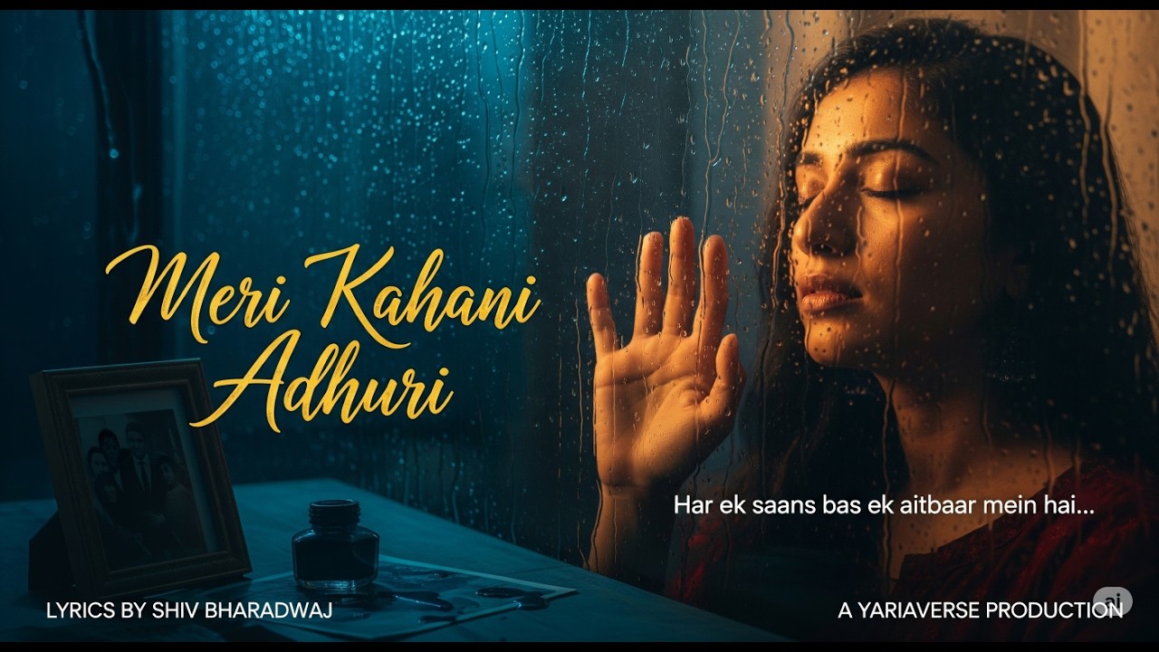 Meri Kahani Adhuri | Heartfelt Hindi Lyrical Love Song 2025 | Deeply Emotional Romance