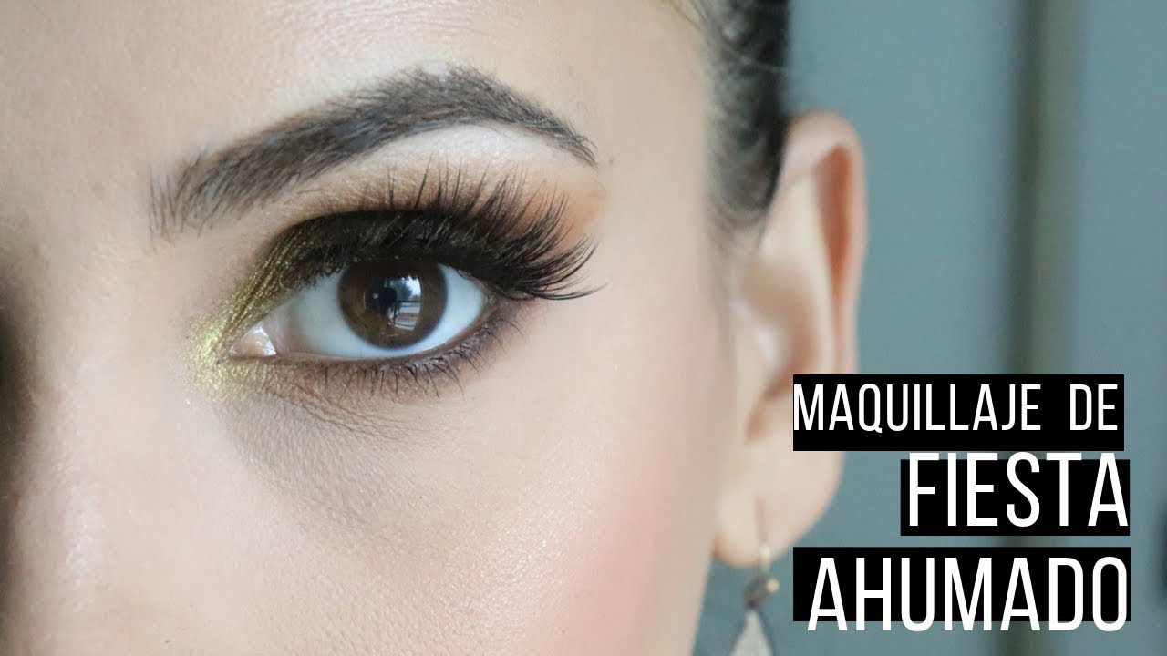 Maquillaje de noche glamuroso, elegante y ahumado - Carolina Ortiz