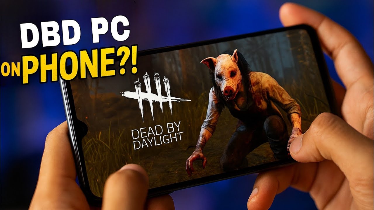 I Played DBD PC on My Phone... And It Actually Worked!