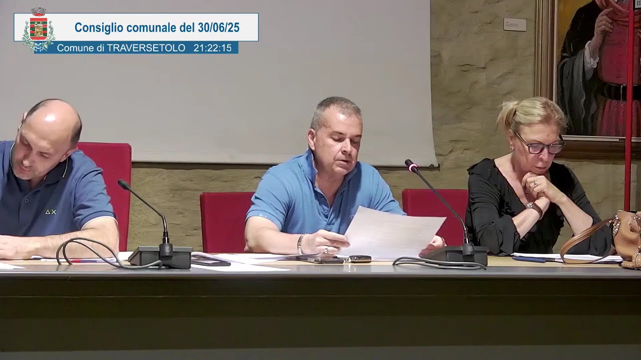 Consiglio comunale del 30.06.2025