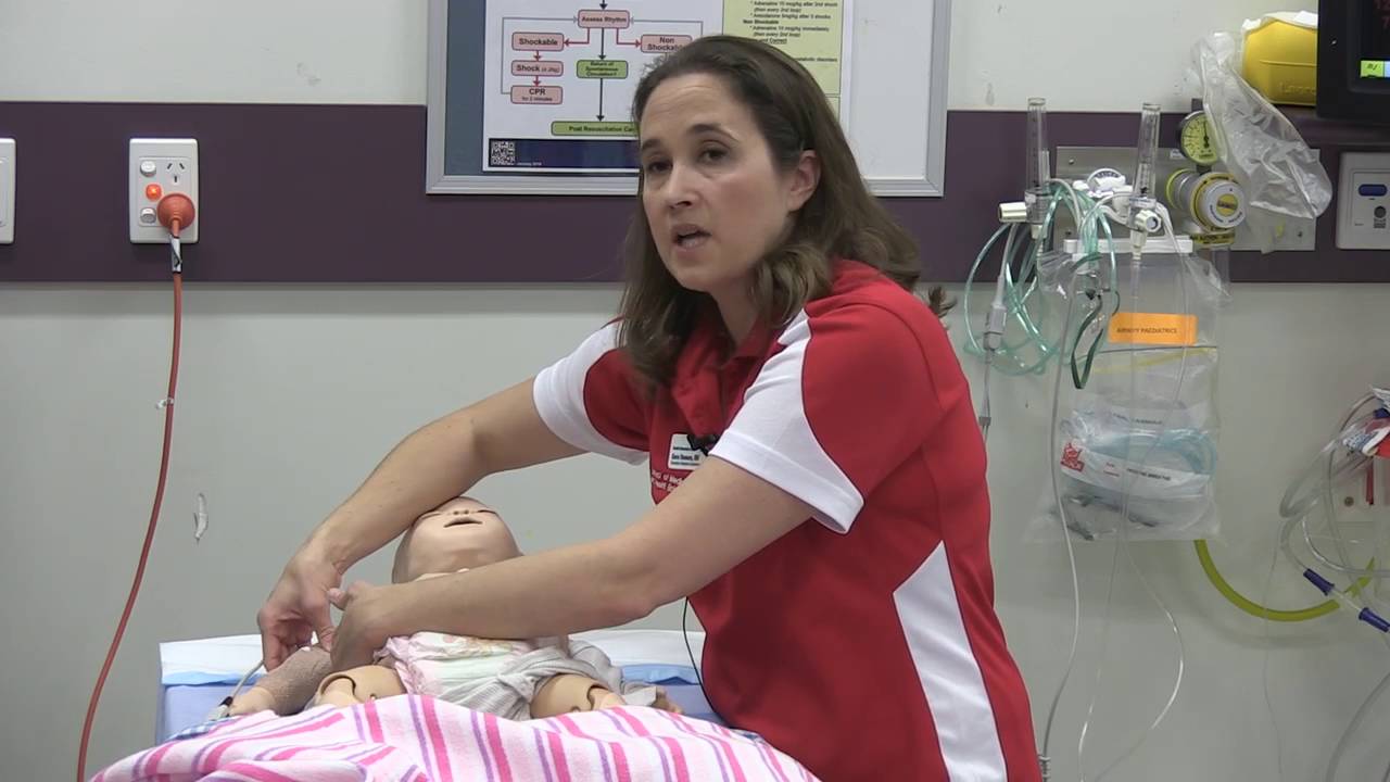 ECU - Beginner Simulation Instructor Training  - 5.  Sim Room & Manikin Familiarisation Sim Baby