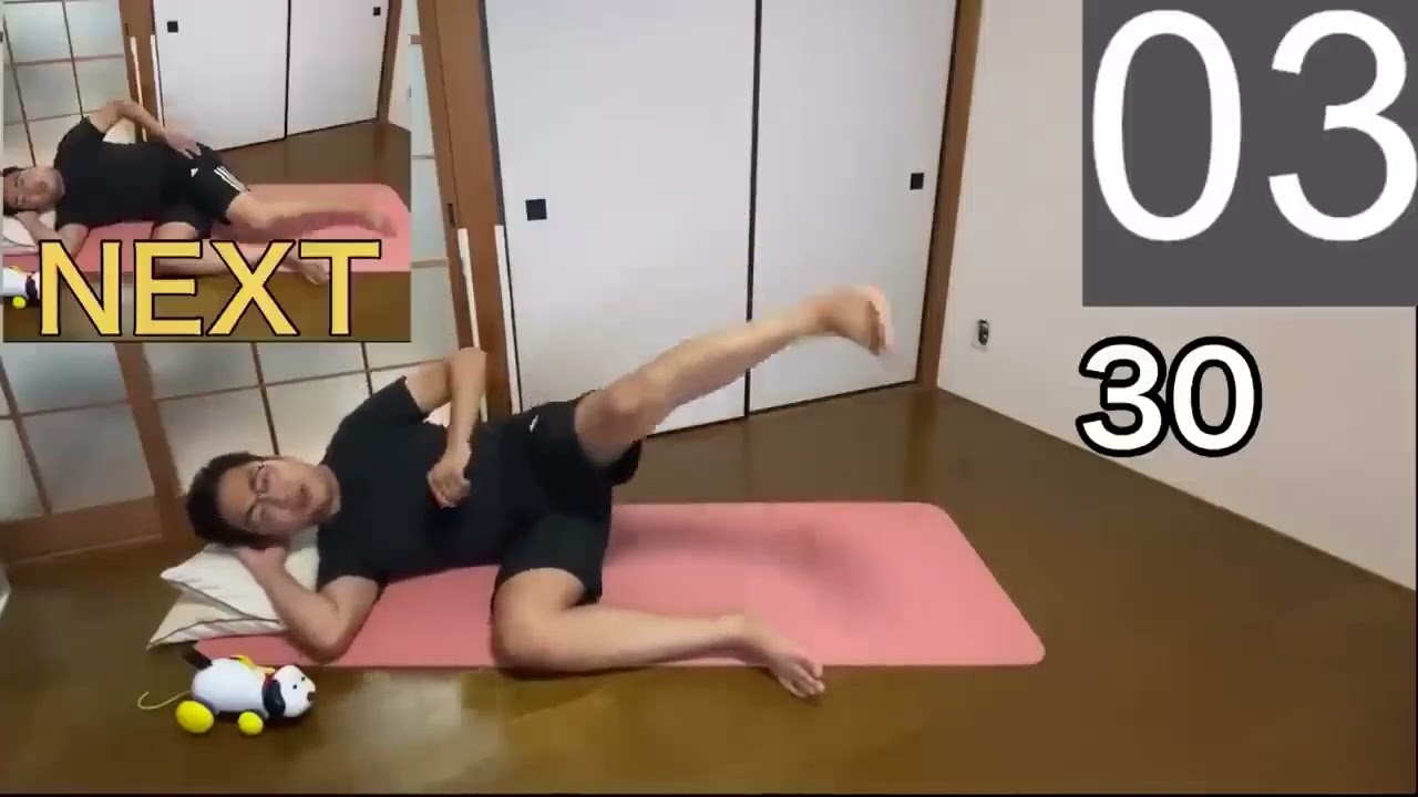 【1回で効果出る！】全身痩せる！ダイエットストレッチ