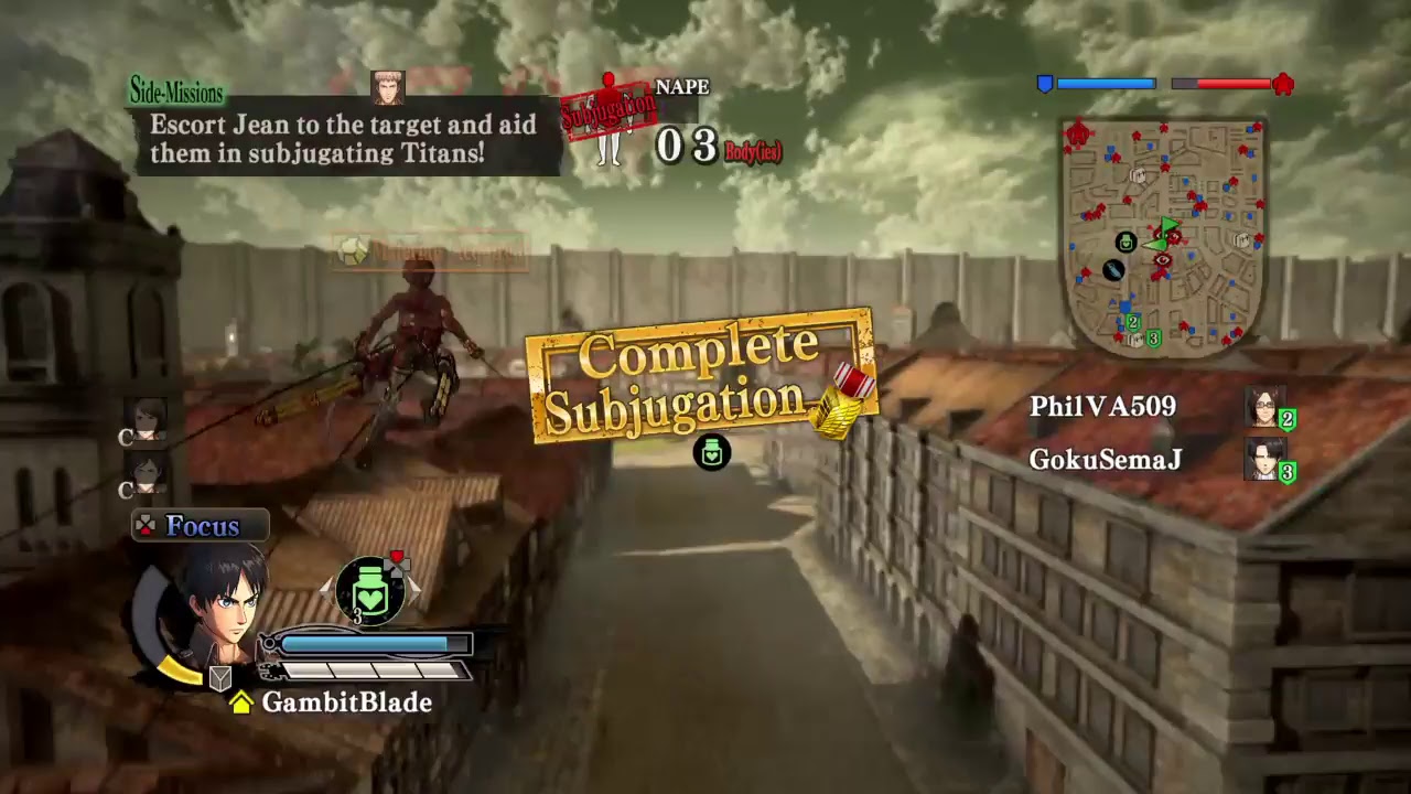 Jurassic Monk in Attack on titan