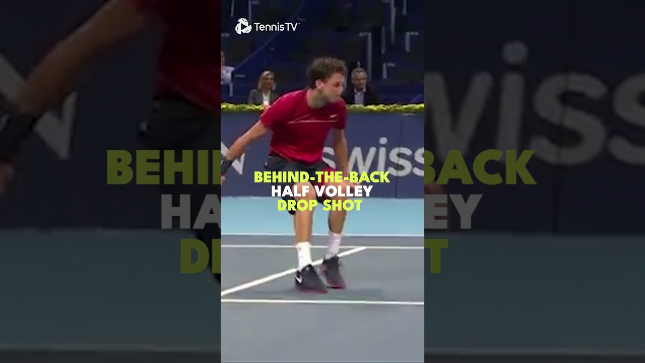 A Grigor Dimitrov Behind-The-Back, Half Volley, Drop Shot Tennis Winner 🤯🤯