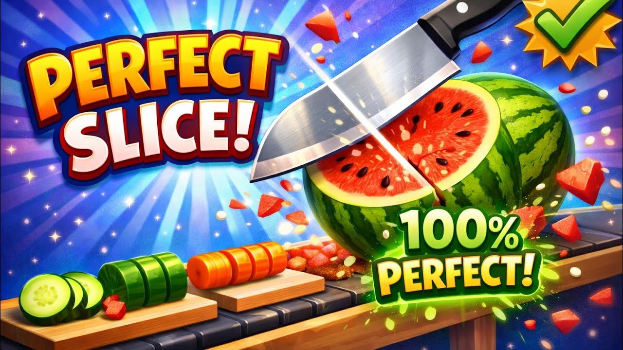 100% PERFECT SLICE 🍕 ODDLY SATISFYING BY 👑 KING GAMER