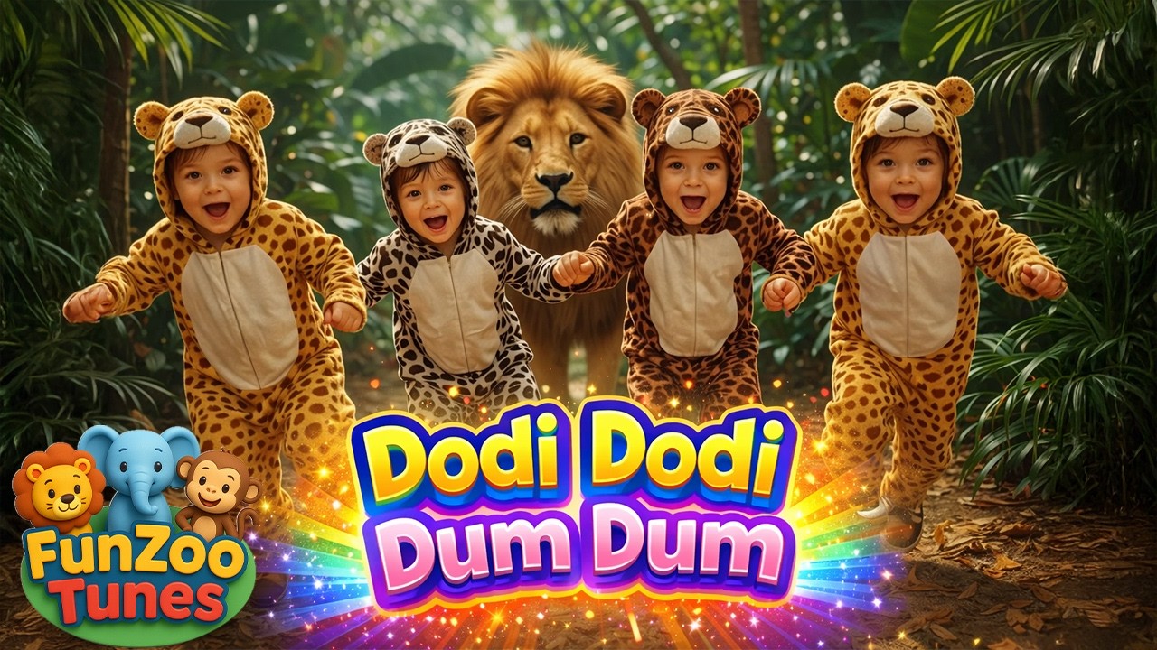 Dodi Dudi Dum Dam | Dancing Wild! 🐰🐼
