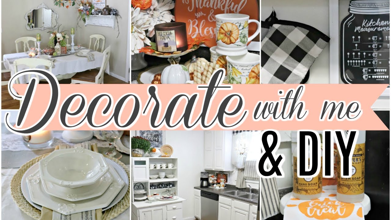 🍁FALL DECORATE WITH ME 2019/ DIY & THRIFT STORE DECOR🍁 