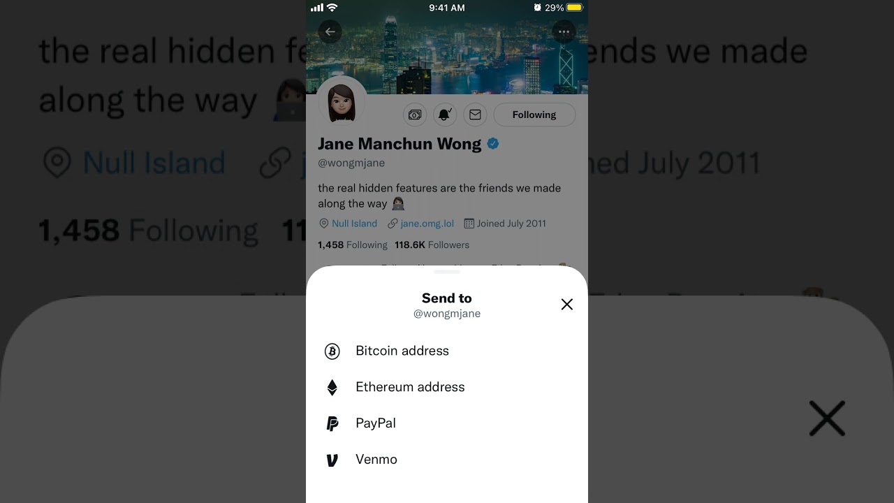 How to tip BITCOIN or ETHEREUM on TWITTER?