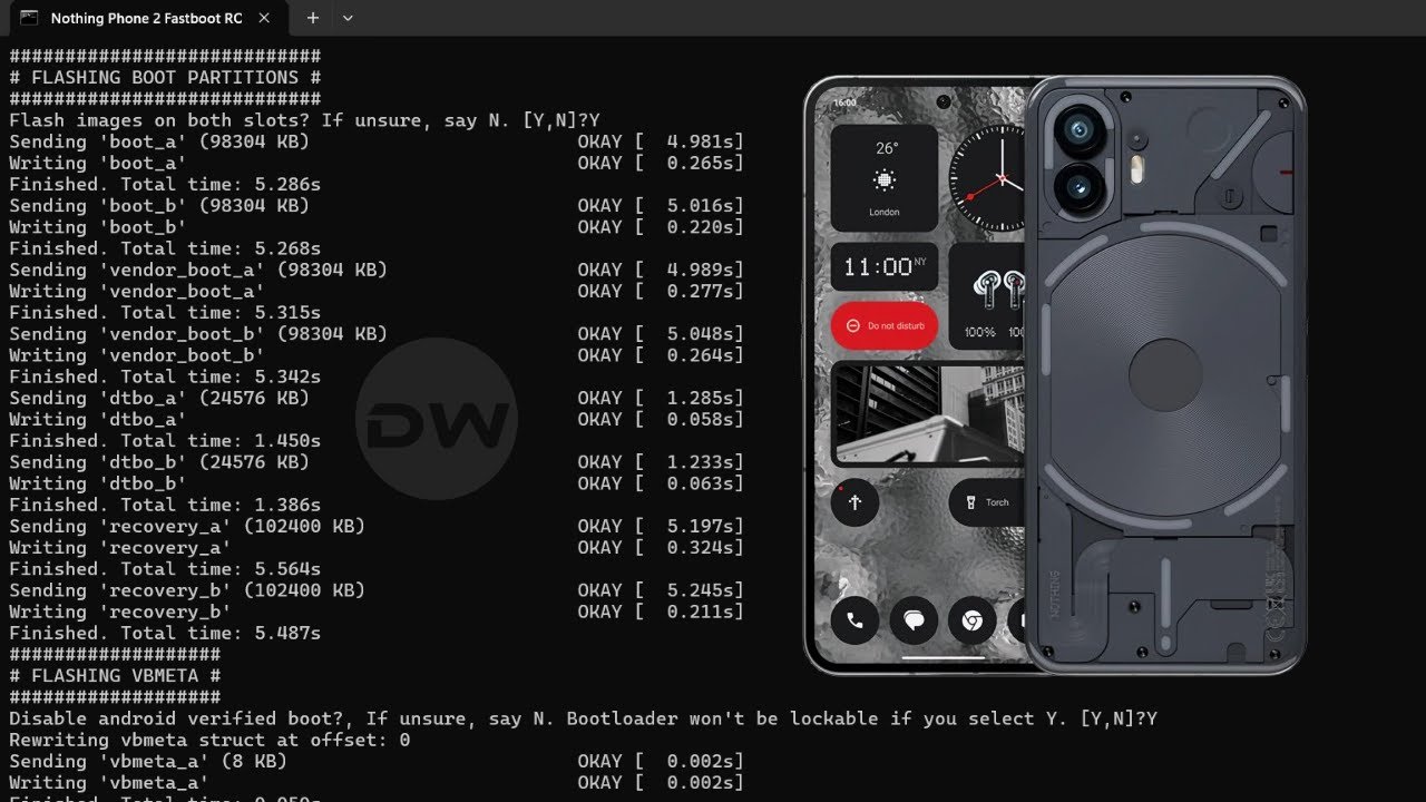 How to Flash Stock ROM/Firmware on Nothing Phone 2 via Fastboot Commands