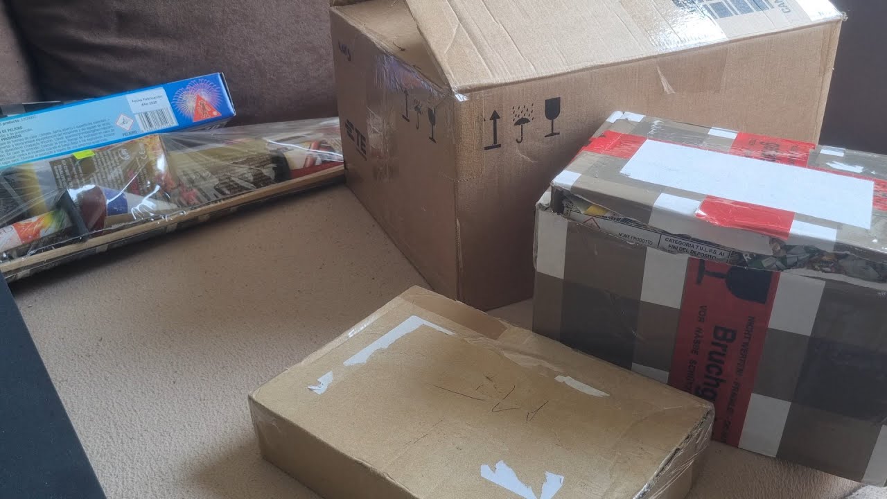 Polenböller, Italienböller und Feuerwerk Unboxing Oktober 2024