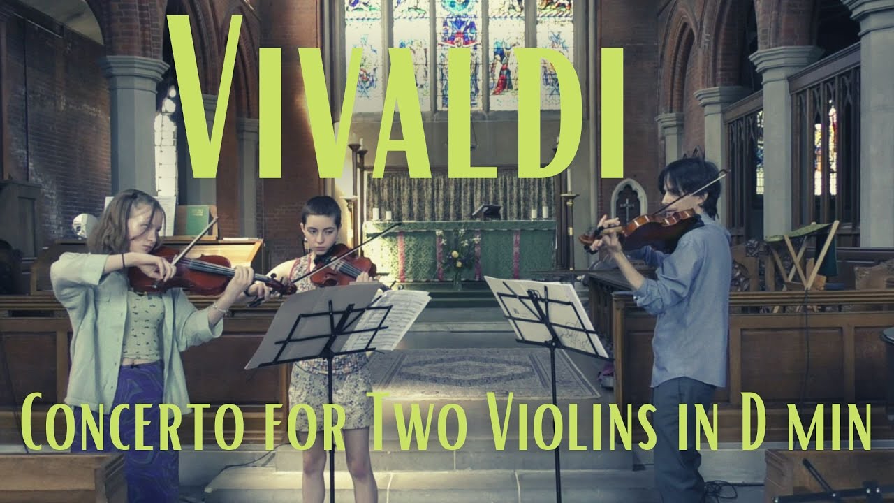 Vivaldi - Concerto for Two Violins in D minor (with a violin accompaniment)