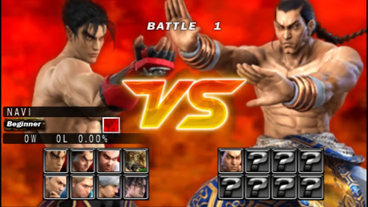 Tekken 5 Dark Resurrection Team Battle Gameplay  #1