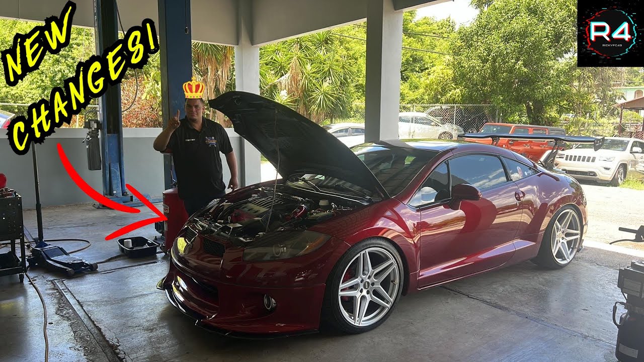 Mitsubishi Eclipse 4G 2006 GT Cam Gears and Polytherane points install and another items 🤐