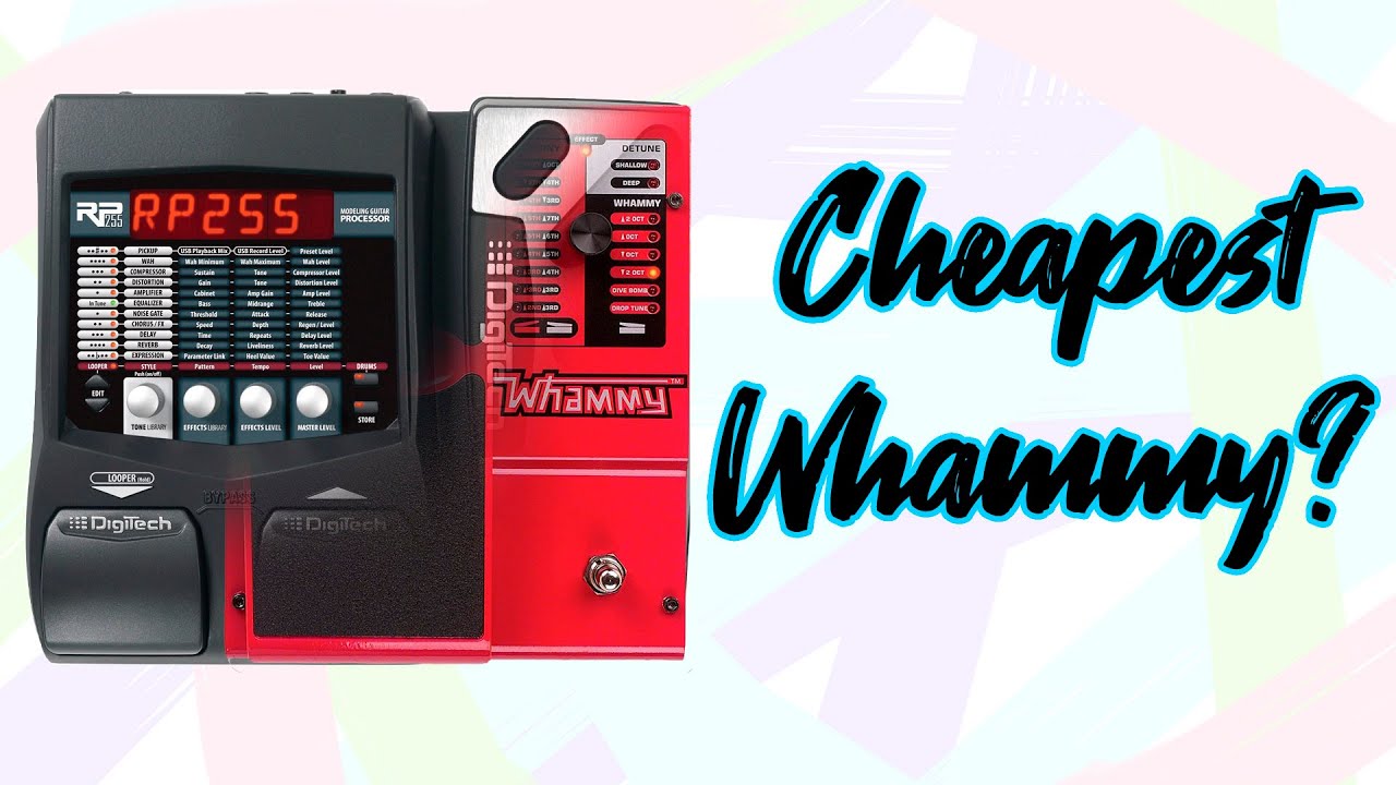 Digitech RP255 Whammy y Droptune || BOSS Katana 50 Mk1 || Squier Affinity Strat