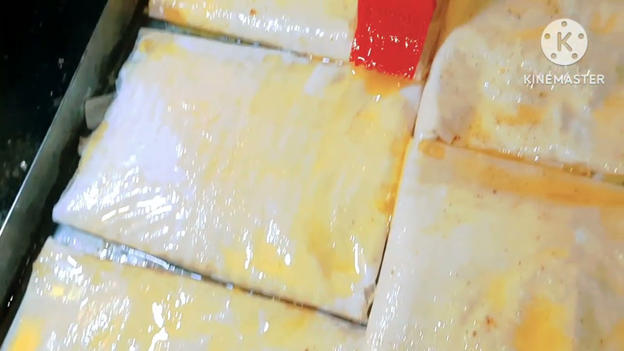 فطيره احمد امين ف نص ساعه بدون⁉️ عجن❌️ ولا فرد بحشوه كريمه 😋🧇🥳💯🔥