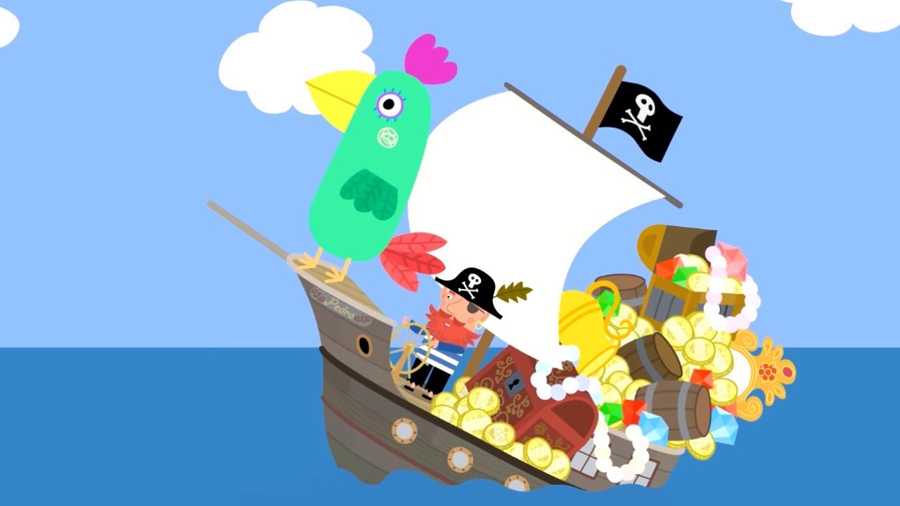 Ben e Holly em Português 😜🚢  ⚓O Submarino dos Duendes ⚓🚢😜 Desenhos Animados para Crianças