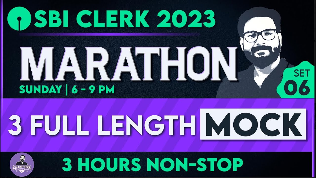 SBI Clerk 2023 Marathon | SBI Clerk Reasoning Preparation 2023 by Saurav Singh | Champions Reasoning
