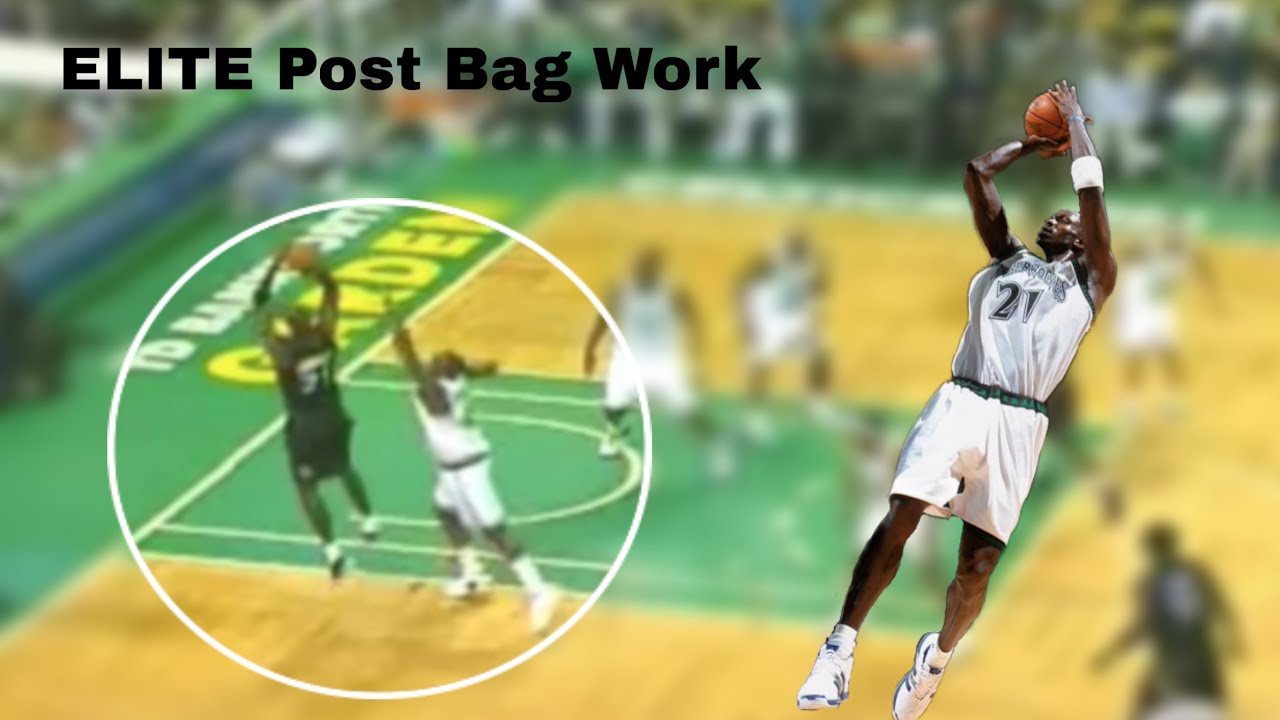 Prime Kevin Garnett Post Up Highlights | Back To The Basket | Face Ups