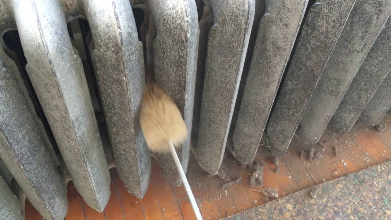 How to clean a cast-iron radiator