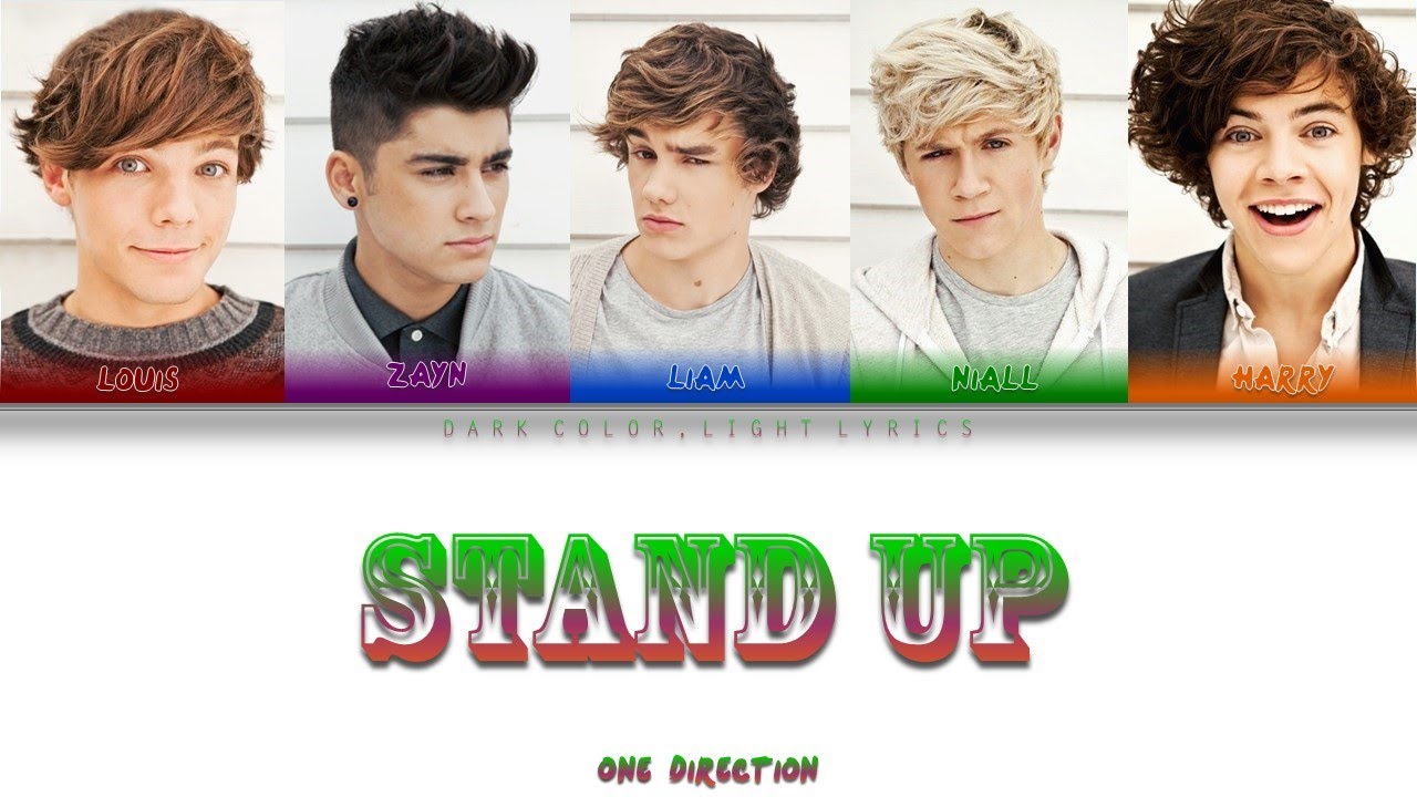 One Direction 'Stand Up' Lyrics [Color Coded ENG_ESP]